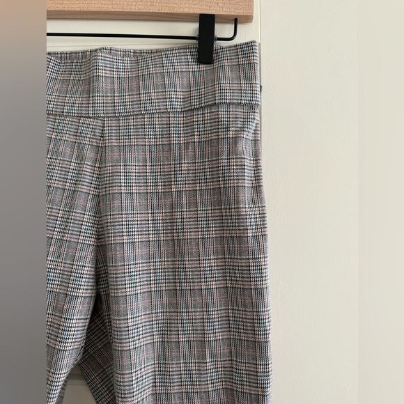Zara Gray Plaid Slim Fit Pants Size Medium - Picture 3 of 7